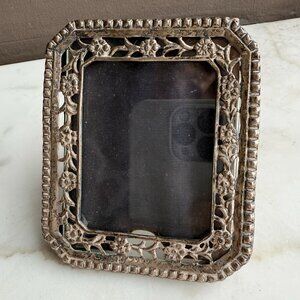 Sterling Silver Antique Ornate Picture Frame English sterling markings